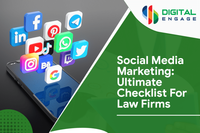 Social Media Marketing: Ultimate Checklist For Law Firms - Digital Engage